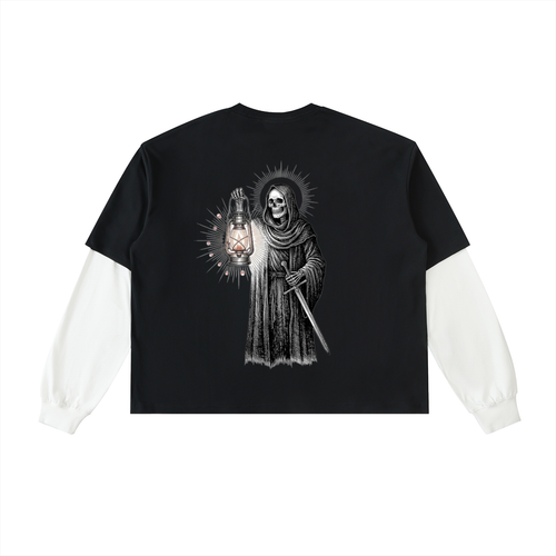 Black on white T
